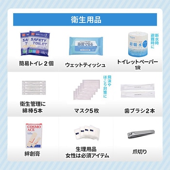 ACTY 防災リュック 37点セット 避難グッズ 非常用 大容量 保冷保温素材 アクティー