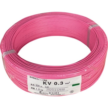 KV機器用ビニル電線 KHD