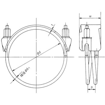 パワーバンドSS(ラインエース用)LA 東拓工業