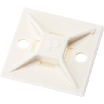 マウントベース アクリル系粘着テープ付き 白 (500個入) PANDUIT