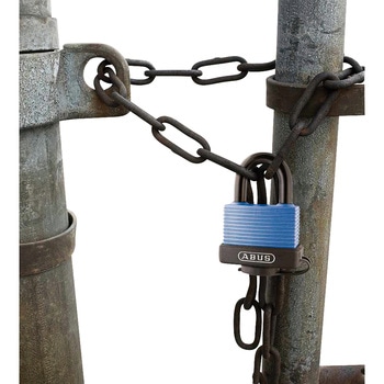 樹脂カバー付シリンダー南京錠 ABUS