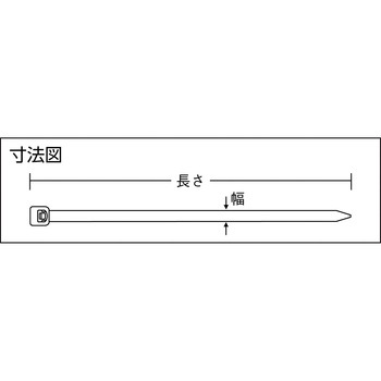 結束バンド”ベルトタイ”(耐候性タイプ) PANDUIT