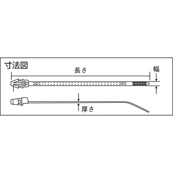 ナイロン結束バンド(押し込み・耐候性タイプ) PANDUIT