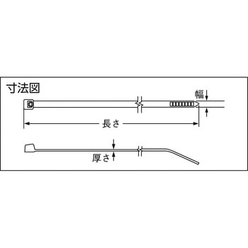 ナイロン結束バンド(難燃性タイプ) PANDUIT