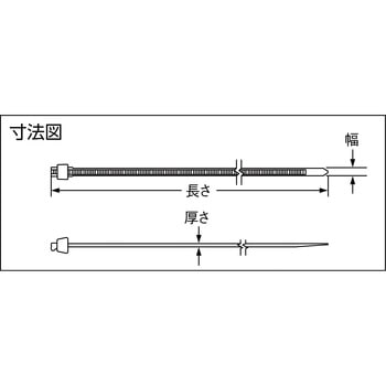 ナイロン結束バンド”スタストラップ”(耐候性タイプ) PANDUIT