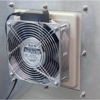 薄型防噴流ギャラリーファン付(高防塵仕様) 篠原電機