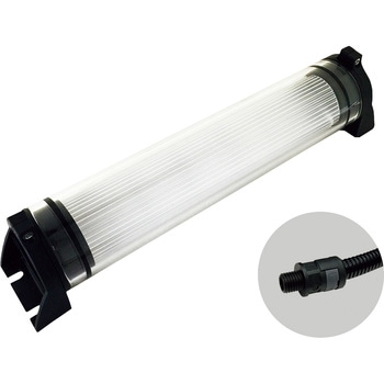 防水型LEDリニアライトAC100～240V(3mコードケーブルカバー付き) 日機