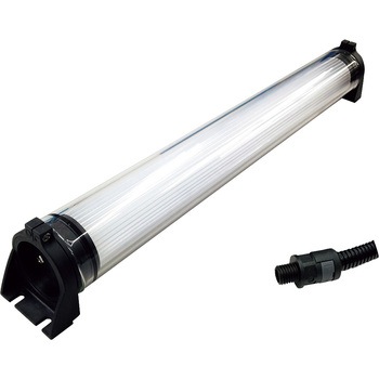 防水型LEDリニアライトAC100～240V(3mコードケーブルカバー付き) 日機