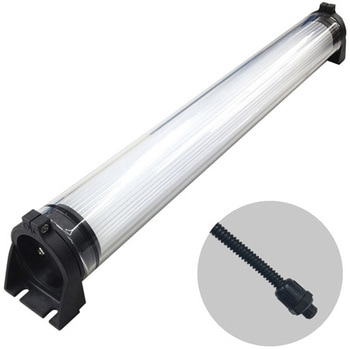防水型LEDリニアライトAC100～240V(3mコードケーブルカバー付き) 日機