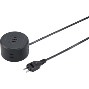 丸型タップ4個口PD20W ヤザワコーポレーション