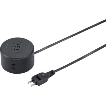 丸型タップ4個口PD20W ヤザワコーポレーション