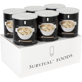 サバイバルフーズ&#174； 大缶洋風雑炊 6缶入 グランデックス