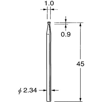 精密加工用超硬カッター リューター(日本精密機械工作)