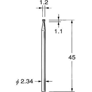 精密加工用超硬カッター リューター(日本精密機械工作)