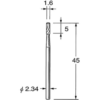 精密加工用超硬カッター リューター(日本精密機械工作)