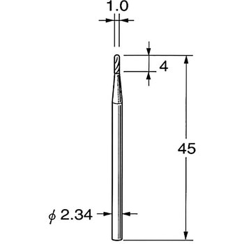 精密加工用超硬カッター リューター(日本精密機械工作)