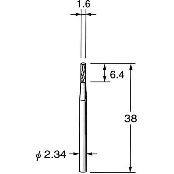 精密加工用超硬カッター リューター(日本精密機械工作)