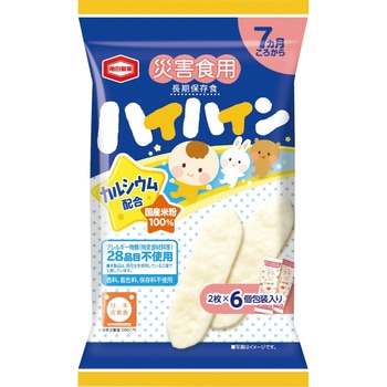 災害食用ハイハイン12枚入 単品 - 尾西食品