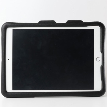 iPad 10.2(第9・8・7世代)対応 360°回転スタンド耐衝撃EVAケース ブラック エムディーエス