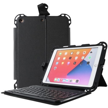 iPad 10.2(第9・8・7世代)対応 Lightning有線キーボード付耐衝撃ケース エムディーエス