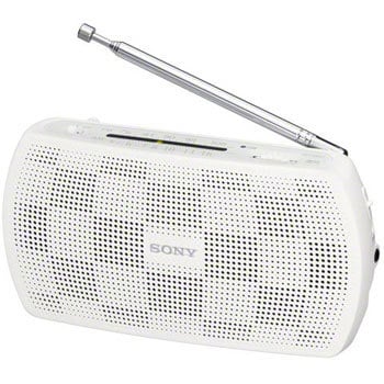SRF-19 WC FM/AM ステレオポータブルラジオ カジュアルデザイン 1台 