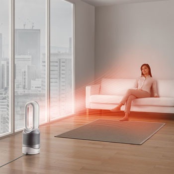 ダイソン 空気清浄機能付ファンヒーター Hot + CoolLinkHP03IB ダイソン、スマホ連携の空気清浄ファンヒーター「Pure Hot＋Cool