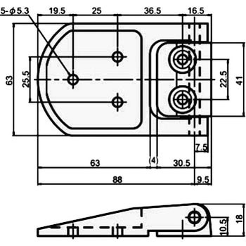 樹脂製リーフヒンジ ジョー・プリンス竹下