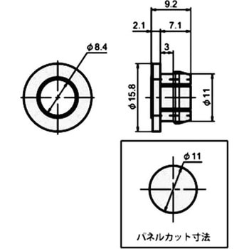 ロット棒用樹脂製ブッシュ ジョー・プリンス竹下