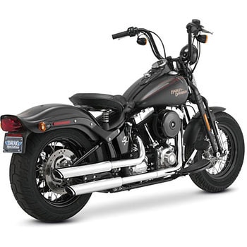 1801-0388 TWIN SLASH 3inch (ツインスラッシュ 3インチ) 1セット Vance&Hines 【通販モノタロウ】