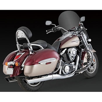 TWIN SLASH ROUND SLIP-ON (ツインスラッシュ ラウンド スリップオン) Vance&Hines