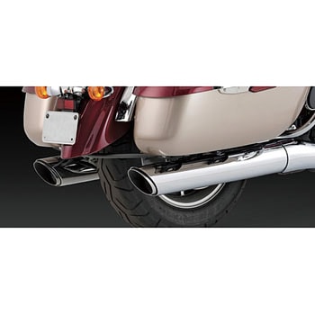TWIN SLASH ROUND SLIP-ON (ツインスラッシュ ラウンド スリップオン) Vance&Hines