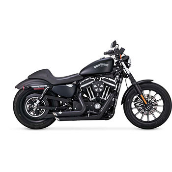 Vance & Hines ショートショットマフラー ショートショットスタッガード フルエキゾーストマフラー ブラック