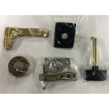 戸襖錠セット(D2スタンダード戸襖タイプ+32ハイレバー) GIKEN(川口技研)