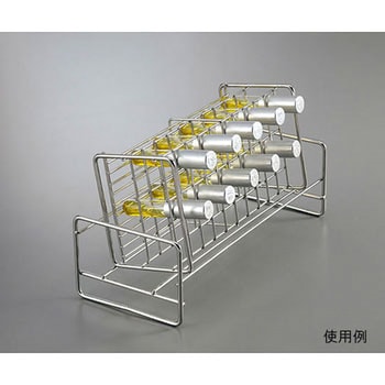 斜面培地作成用試験管傾斜台 アズワン