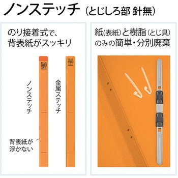 背補強 フラットファイル プラス(文具)