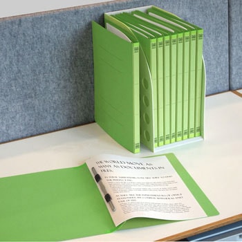 背補強 フラットファイル プラス(文具)