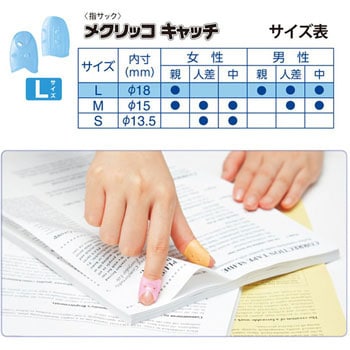 指サック メクリッコキャッチ プラス(文具)