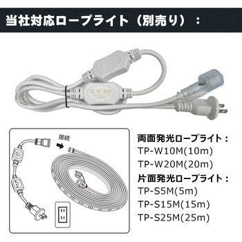 GOODGOODS製ロープライト ルミナスリンク 専用電源コード GOODGOODS(グッド・グッズ)