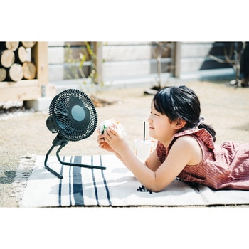 ポータブルコードレス扇風機 ANDON FAN siroca