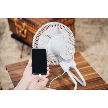 ポータブルコードレス扇風機 ANDON FAN siroca
