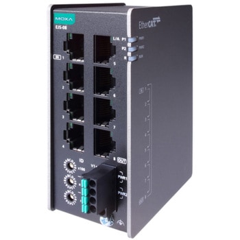 8ポート産業用EtherCATジャンクション(ワイド温度モデル) MOXA