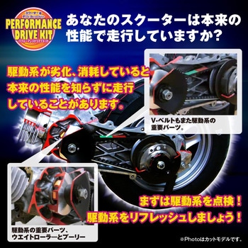 massimo スクーター用パフォーマンスドライブキット Grondement(グロンドマン)