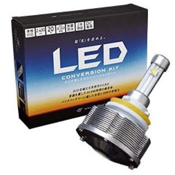 バイク用LEDヘッドライト RIZING3 H9/H11 6000K [SLRZBH9060