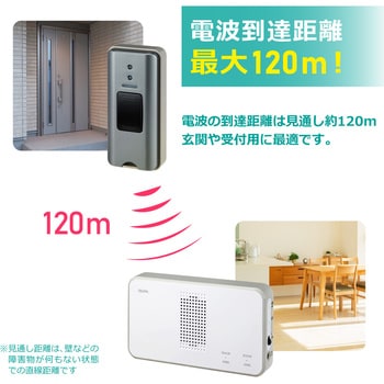 ワイヤレスチャイム押しボタンセット ELPA