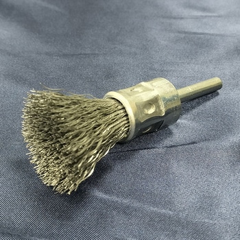 亜鉛メッキワイヤー線 筒型(エンド)ブラシ 高島産業