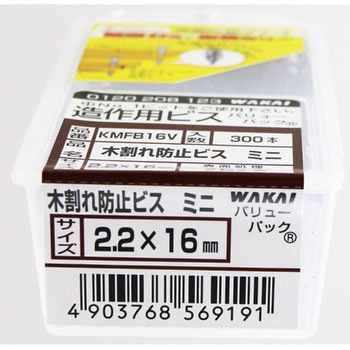 木割れ防止ビス ミニ 若井産業