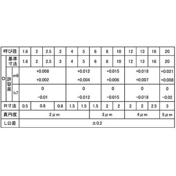 ダウエルピンDP(ヒメノM6 大阪魂