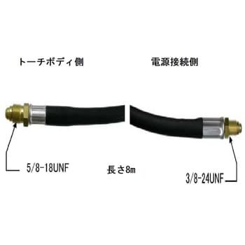 DT20HA-02100 パワーケーブル ダイヘン 長さ8m DT20HA-02100 - 【通販