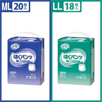 はくパンツ夜用スーパー リブドゥコーポレーション