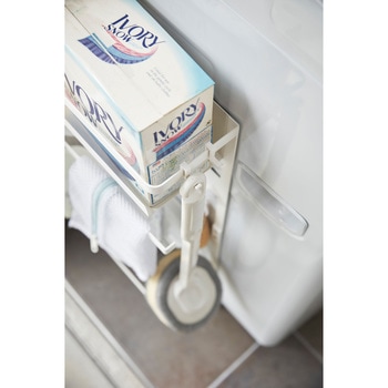 洗濯機横マグネット収納ラック プレート - 山崎実業